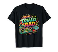 Divertido Retroceso Totalmente Radical de la Gran Era de los 80, Retro Camiseta