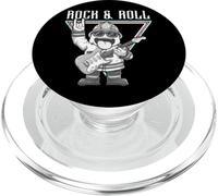 Divertido Rock & Roll Bombero Amante de la Música PopSockets PopGrip para MagSafe