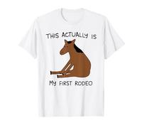 Divertido Rodeo Country Cowboy Cowgirl Western Horse Owner Camiseta