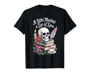 Divertido Romance gótico Estético, Lectura acogedora, Ambiente de Amor mórbido Camiseta