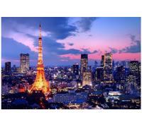 Divertido rompecabezas de madera para adultos, 1000 piezas, Torre de Tokio en Japón, los mejores ejercicios cerebrales, regalo educativo, decoración del hogar