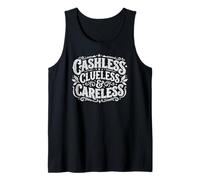 Divertido, Roto con Dinero, sin Dinero, despistado y descuidado, Piel Camiseta sin Mangas