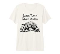 Divertido Sable Diente Muerte Ratón Mal Nombre Animal Incorrecto Broma Estúpida Camiseta Premium