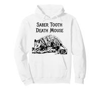 Divertido Sable Diente Muerte Ratón Mal Nombre Animal Incorrecto Broma Estúpida Sudadera con Capucha