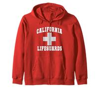 Divertido Salvavidas de California Beach Rescater Trip Dad Swim Boys Sudadera con Capucha