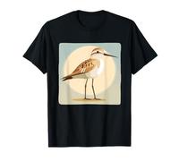 Divertido Sandpiper Bird Paseando a lo largo de la orilla Camiseta