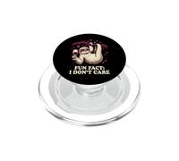 Divertido Sarcástico Dicho Divertido No me Importa PopSockets PopGrip para MagSafe