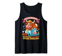 Divertido Secreto de Vaca Recuerda si Nos pillan Humor Camiseta sin Mangas