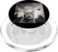 Divertido Selfie De Gato con UFO PopSockets PopGrip para MagSafe