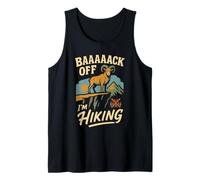 Divertido Senderismo Cabra Montaña Introvertido Humor Al Aire Libre Soledad Camiseta sin Mangas