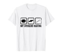 Divertido Set Trampa para Banda Música de Fin Semana Batería Camiseta