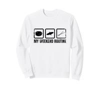 Divertido Set Trampa para Banda Música de Fin Semana Batería Sudadera