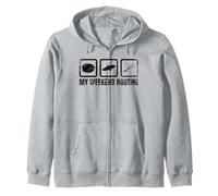 Divertido Set Trampa para Banda Música de Fin Semana Batería Sudadera con Capucha