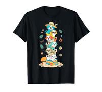 Divertido Shih Tzu Vacaciones de Verano Familia Playa Niños Mujeres Hombres Camiseta
