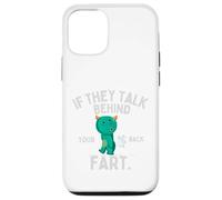 Divertido Si Hablan Detrás De Tu Espalda Pedo Lindo Monstruo Animal Carcasa para iPhone 12/12 Pro