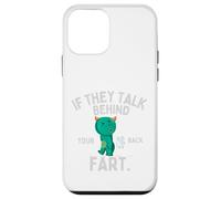 Divertido Si Hablan Detrás De Tu Espalda Pedo Lindo Monstruo Animal Carcasa para iPhone 12 mini