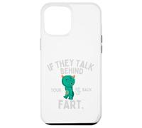 Divertido Si Hablan Detrás De Tu Espalda Pedo Lindo Monstruo Animal Carcasa para iPhone 12 Pro Max
