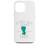 Divertido Si Hablan Detrás De Tu Espalda Pedo Lindo Monstruo Animal Carcasa para iPhone 13 Pro Max