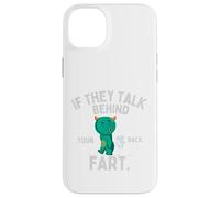 Divertido Si Hablan Detrás De Tu Espalda Pedo Lindo Monstruo Animal Carcasa para iPhone 14 Plus
