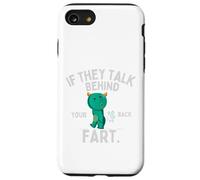 Divertido Si Hablan Detrás De Tu Espalda Pedo Lindo Monstruo Animal Carcasa para iPhone SE (2020) / 7 / 8
