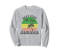 Divertido Siguiente Parada Jamaica Vacaciones de Verano Mujeres Sudadera