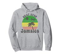 Divertido Siguiente Parada Jamaica Vacaciones de Verano Mujeres Sudadera con Capucha