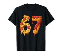 Divertido Six Seven Pizza | 67 Broma de Pizza | Día de la Pizza 6 7 Broma Camiseta