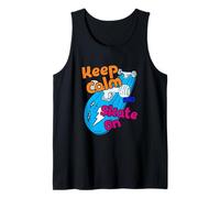 Divertido Skateboarding Skateboarder Skateboard Camiseta sin Mangas