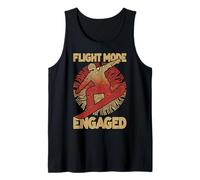 Divertido Snowboarder Snowboard Snowboard Modo Vuelo Salto Camiseta sin Mangas