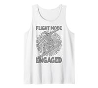Divertido Snowboarder Snowboard Snowboard Modo Vuelo Salto Camiseta sin Mangas