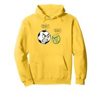 Divertido softbol Fútbol Chica Mujeres Hija Ella Me ama Más Sudadera con Capucha