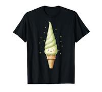Divertido Sombrero de gnomo de Cono de Helado, trébol, día de San Patricio Camiseta