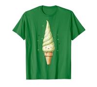 Divertido Sombrero de gnomo de Cono de Helado, trébol, día de San Patricio Camiseta