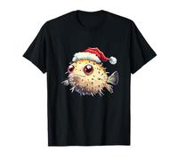 Divertido Sombrero de Papá Noel para una Feliz celebración Camiseta