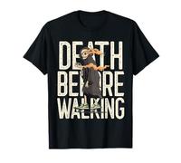 Divertido Stoner Skater Skater Grim Reaper Camiseta