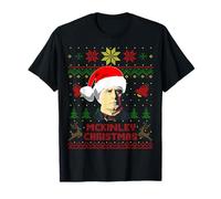 Divertido suéter Feo de Navidad del Presidente Mckinley de William Camiseta