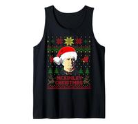 Divertido suéter Feo de Navidad del Presidente Mckinley de William Camiseta sin Mangas