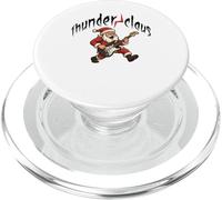 Divertido suéter Feo de Navidad rocoso x mas Santa Claus PopSockets PopGrip para MagSafe