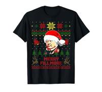 Divertido suéter Feo navideño del Presidente de Millard Fillmore Camiseta