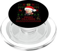 Divertido suéter Feo navideño del Presidente de Millard Fillmore PopSockets PopGrip para MagSafe