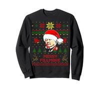 Divertido suéter Feo navideño del Presidente de Millard Fillmore Sudadera
