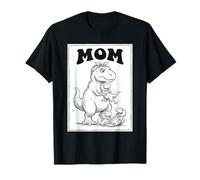 Divertido T Rex Mom Mama Niños Niñas Mujeres Día de la Madre Camiseta
