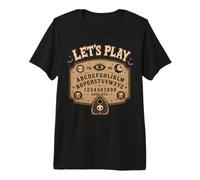 Divertido Tablero gótico de Ouija Let's Halloween Play Camiseta Premium