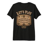 Divertido Tablero gótico de Ouija Let's Halloween Play Camiseta Premium