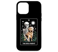 Divertido Tarot Perro Padre Golden Retriever Carcasa para iPhone 12 mini