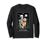 Divertido Tarot Perro Padre Golden Retriever Manga Larga