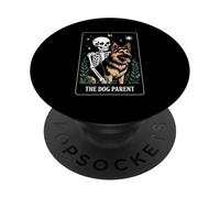 Divertido Tarot Perro Padre Pastor Alemán PopSockets PopGrip Adhesivo