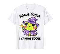 Divertido TDAH Humor Hiperactividad Hocus Pocus No Puedo concentrarme Camiseta