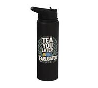 Divertido té Earl Grey Stainless Steel Insulated Water Bottle