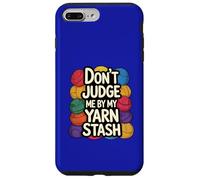 Divertido Tejido NO ME JUZGUETES por MI Hilo Carcasa para iPhone 7 Plus/8 Plus